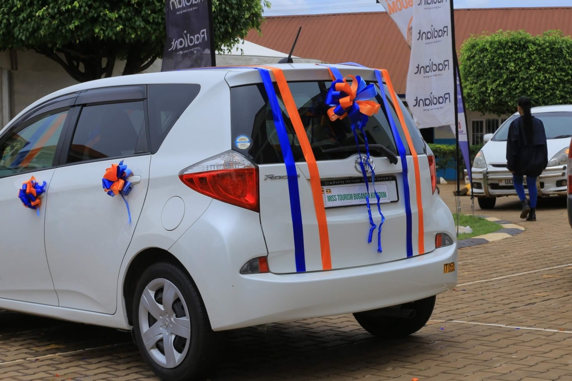 The brand-new car to be won by Miss Tourism Buganda 2025 The brand-new car to be won by Miss Tourism Buganda 2025